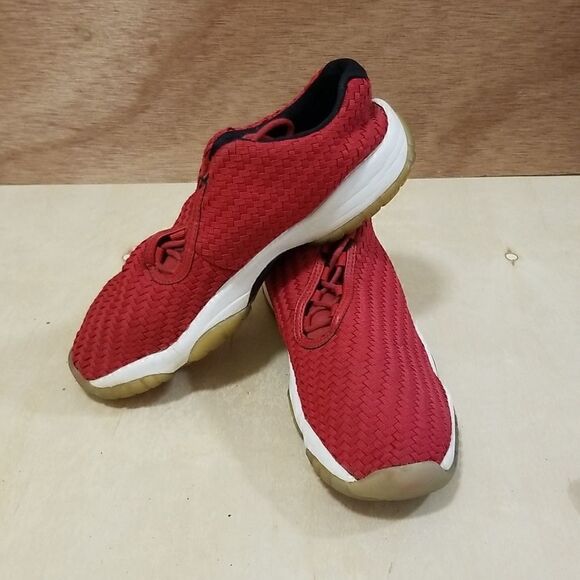 Air Jordan Future Low BG Gym Red Black White - Picture 4 of 8